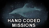 Hand Coded Missions - Dolphins In Space